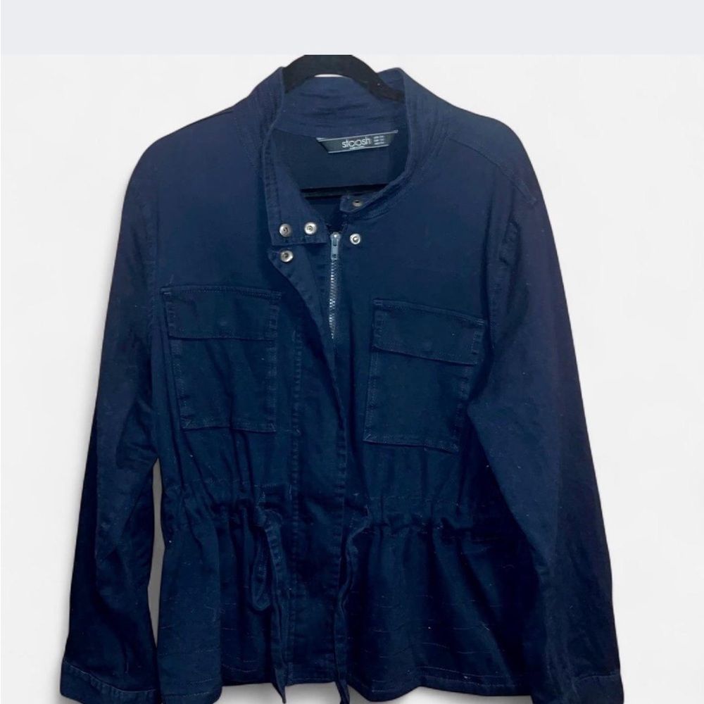 Women's Navy Military Jacket
